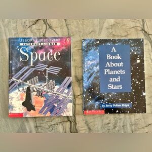 Scholastic Space and Astronomy Book Duo